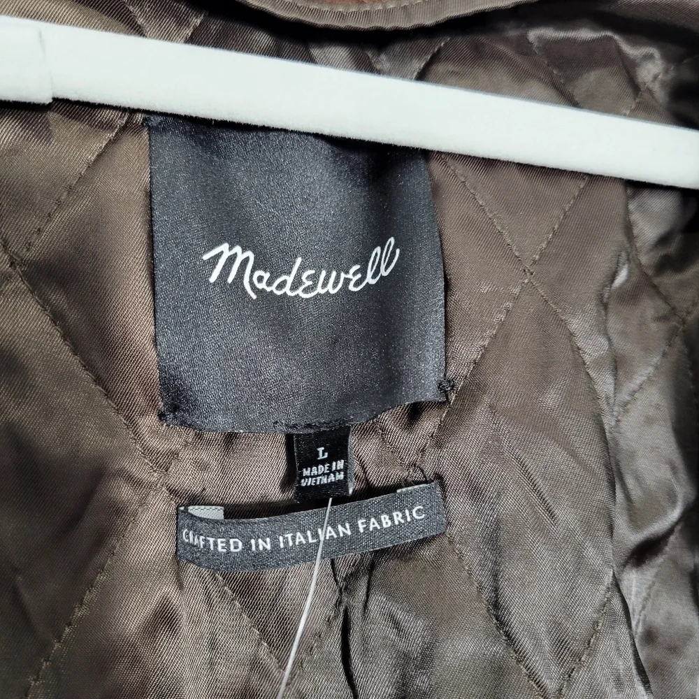 Madewell Flap-Pocket Field Jacket NWT NT117 SZ L - Picture 10 of 11